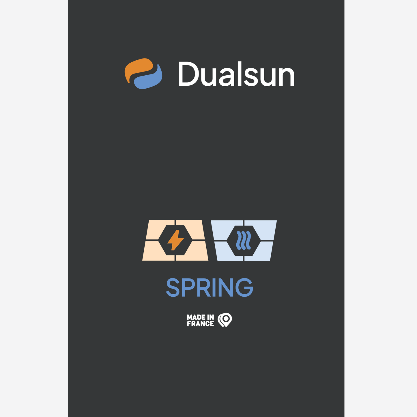 Kit d'exposition vertical Dualsun SPRING