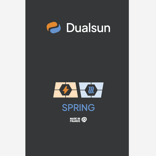 Autocollant repositionnable pour panneau SPRING